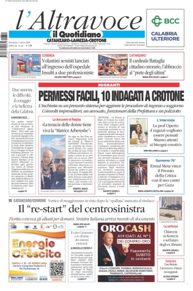 Catanzaro, Lamezia, Crotone